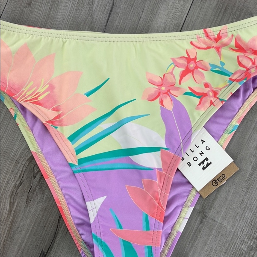 ☀️BILLABONG☀️RIP CURL☀️LOST IN DAYDREAM Premium Surf Banded Fixed Top BIKINI SET - Picture 7 of 15
